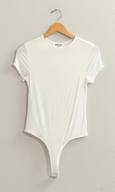 ALIE LUXE BODYSUIT | WHITE