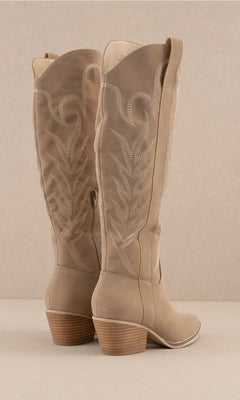 SIERRA EMBROIDERED WESTERN TALL BOOT