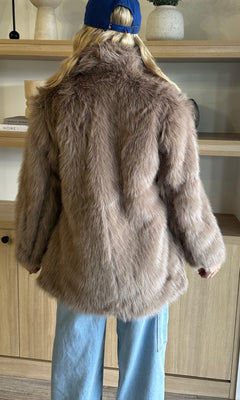 SAMANTHA FAUX FUR COAT