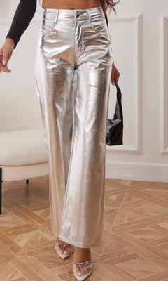 MIRAGE FAUX LEATHER PANT