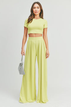 TRENDSETTER TWO PIECE SET | LIME