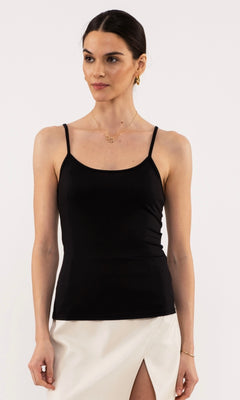 EVERLY BASIC TANK | BLACK