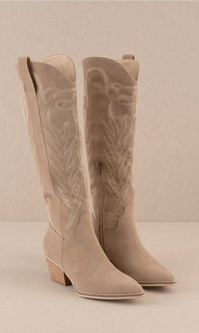 SIERRA EMBROIDERED WESTERN TALL BOOT
