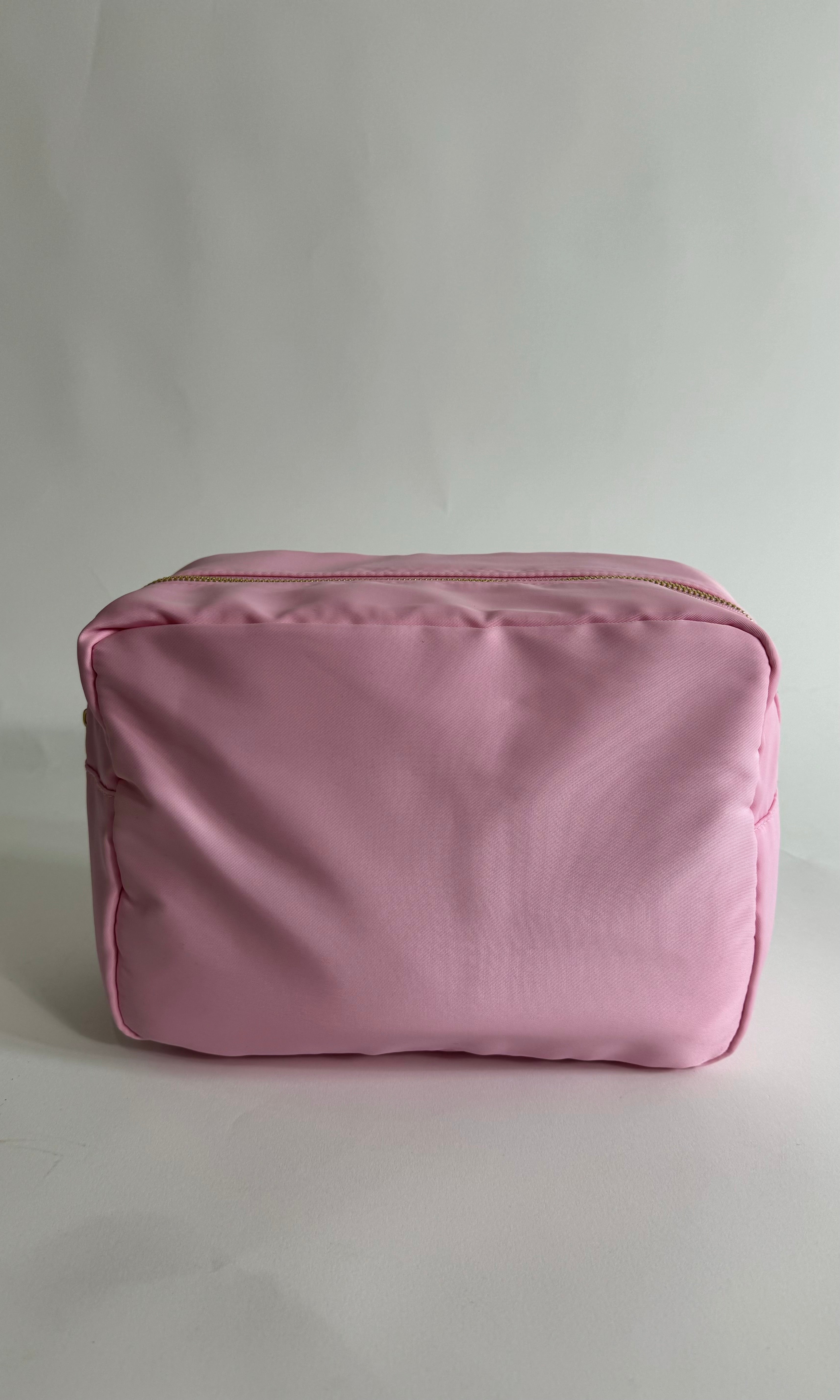 LARGE NYLON POUCH | PINK