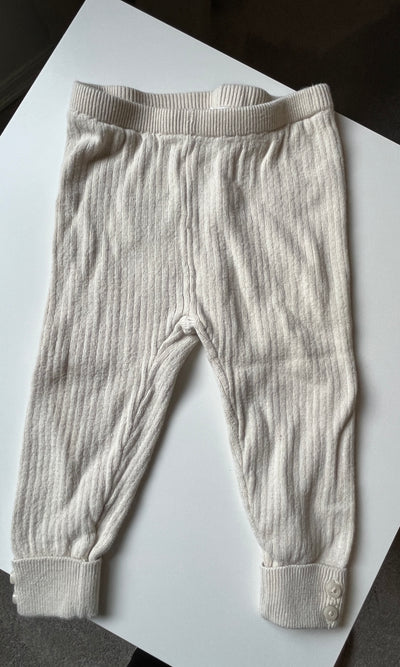 KNIT LEGGINGS | CREAM