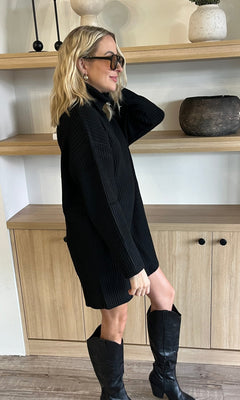 KINGSLEY SWEATER DRESS - Shop Luna London