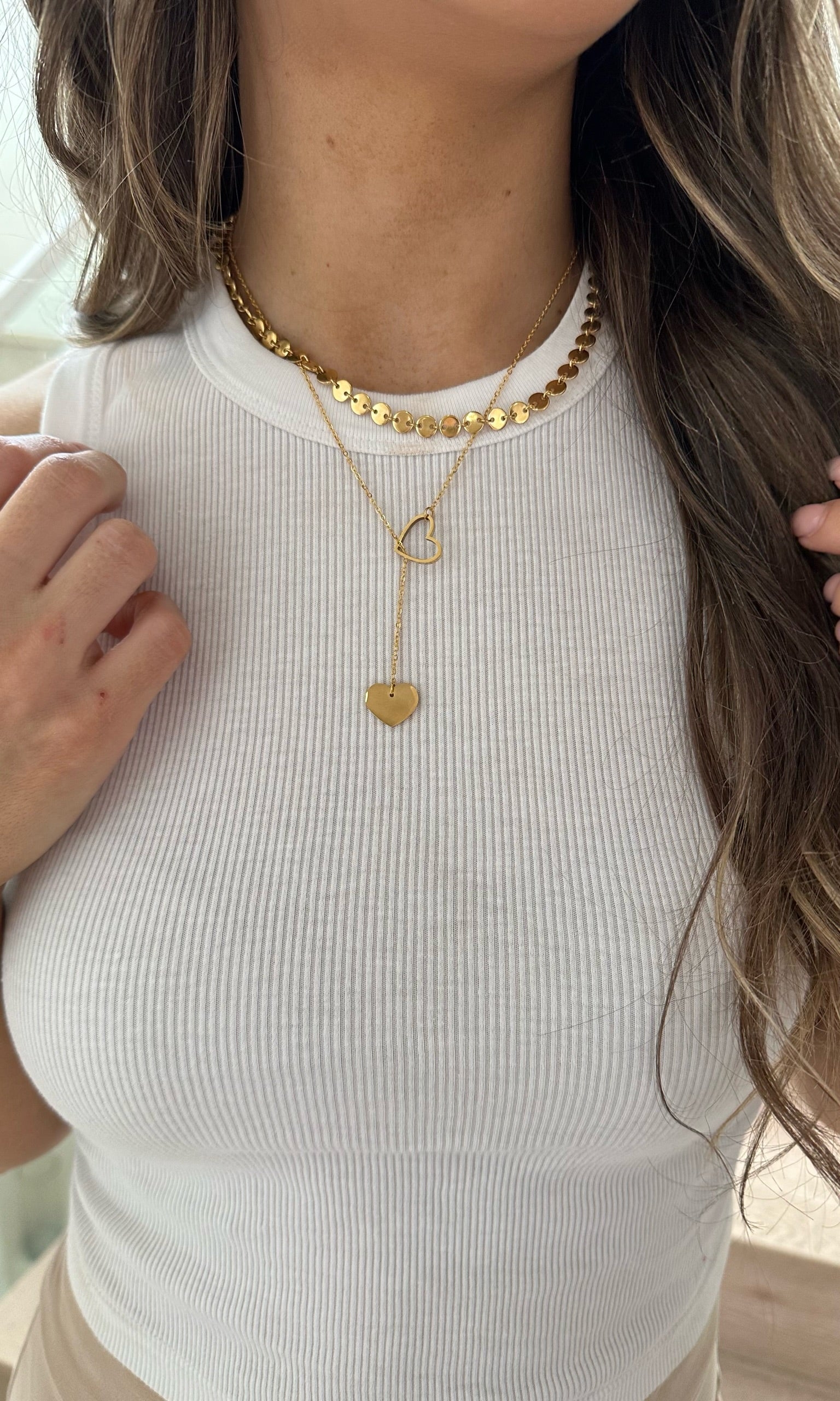 OASIS GOLD PLATED NECKLACE